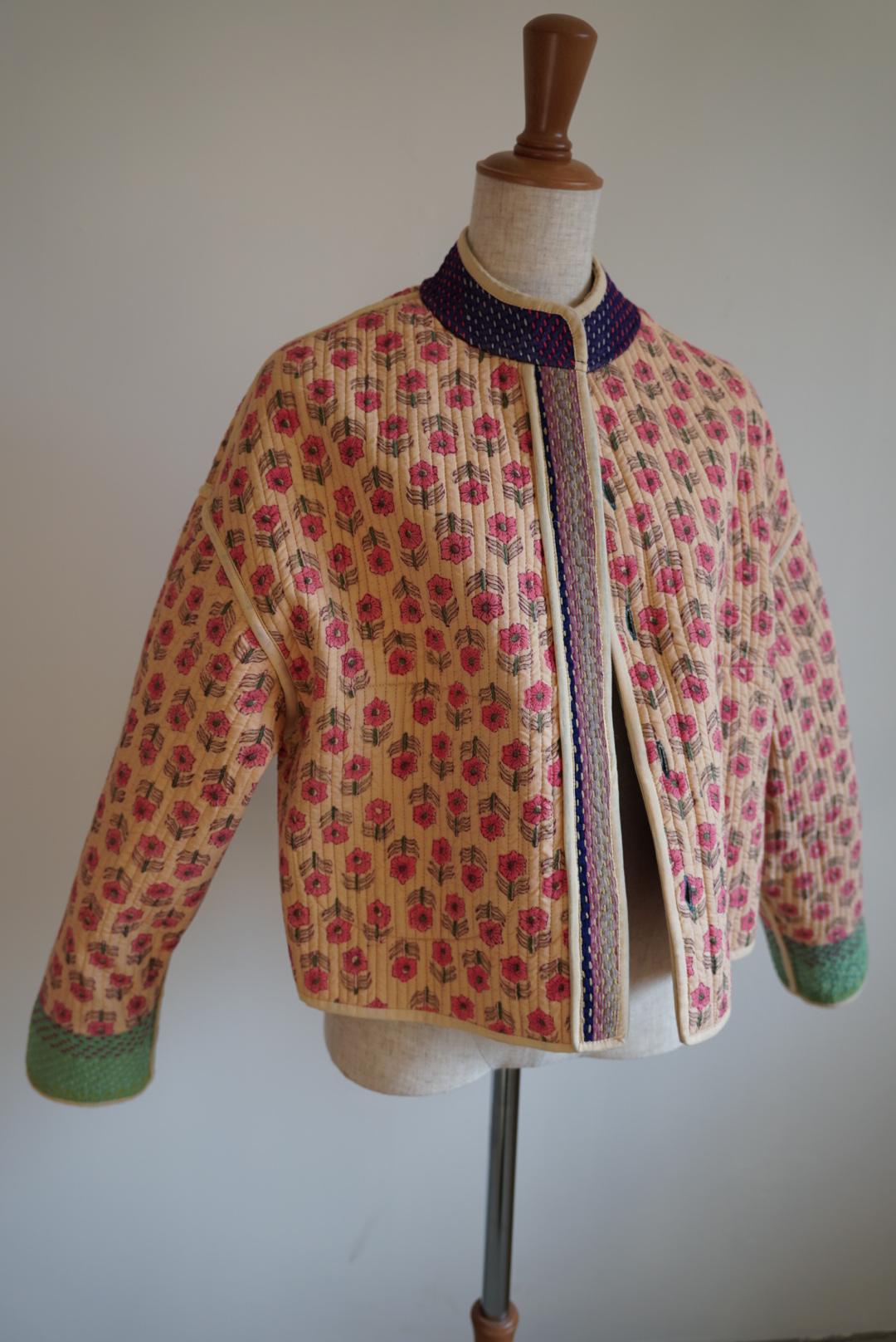 green kantha jacket - 画像 (17)