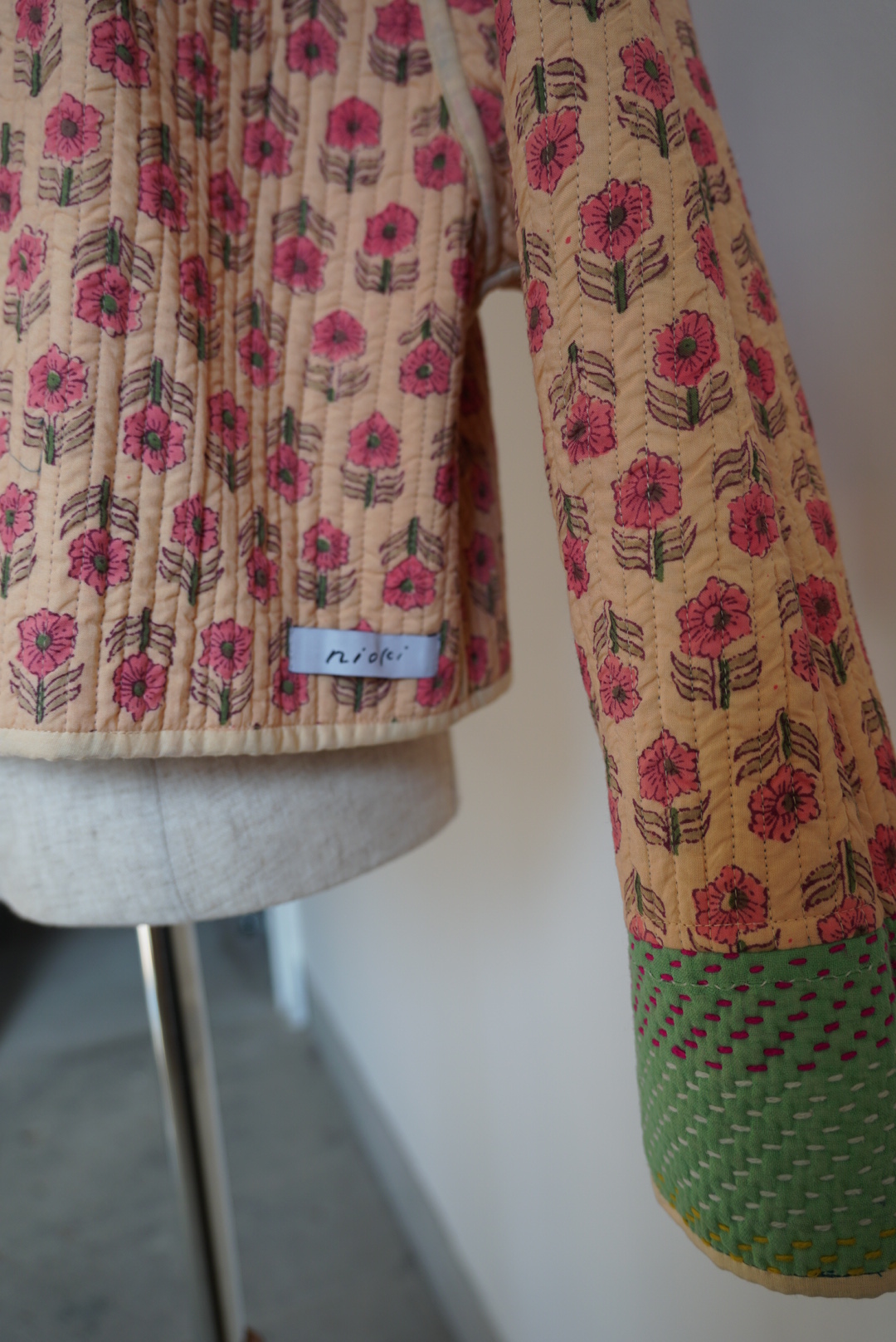 green kantha jacket - 画像 (16)