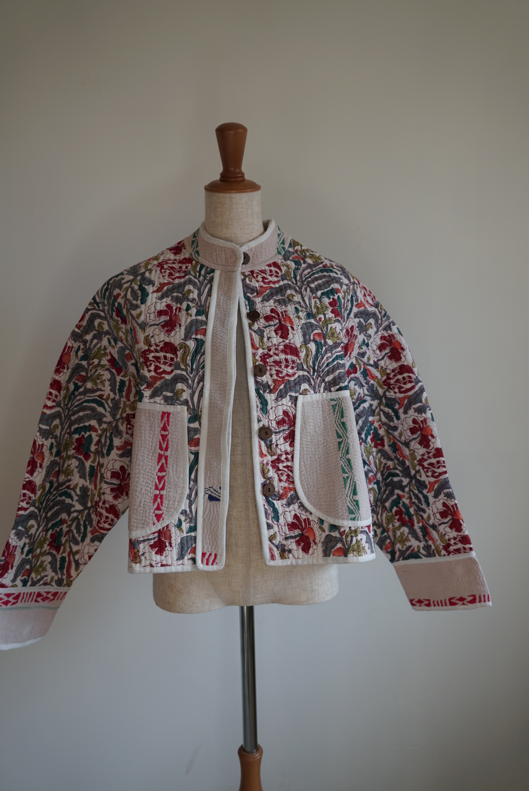 white kantha jacket - 画像 (12)