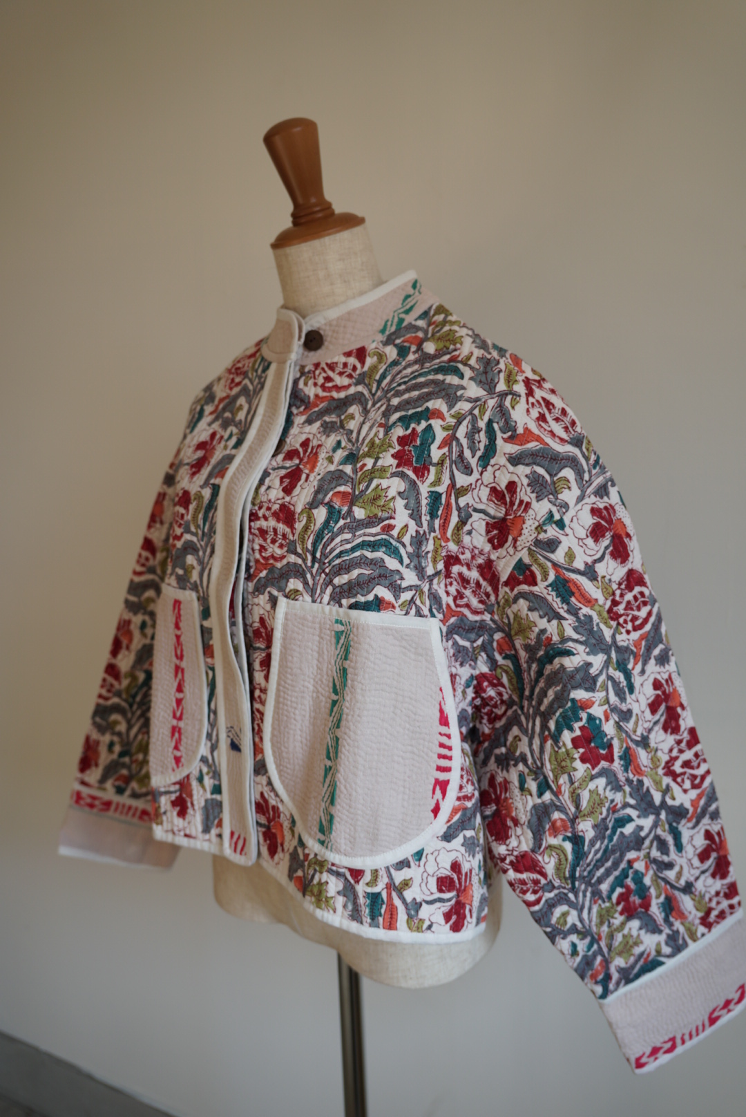 white kantha jacket - 画像 (13)