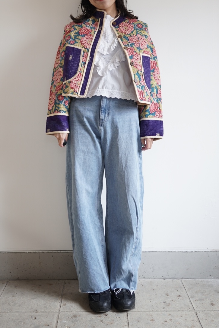 green kantha jacket - 画像 (12)