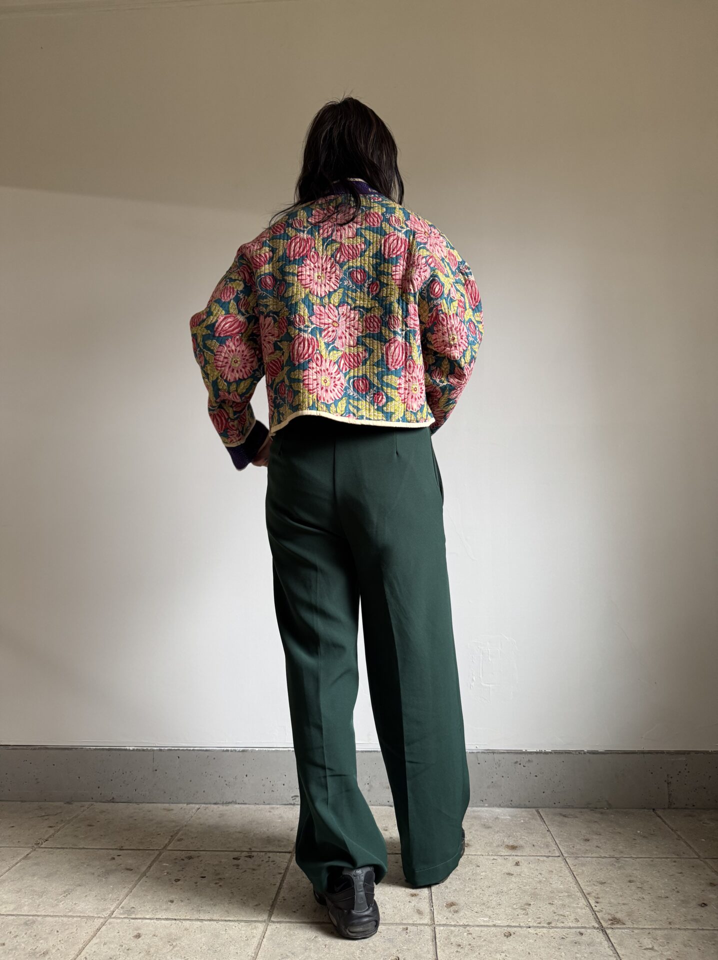 green kantha jacket - 画像 (4)