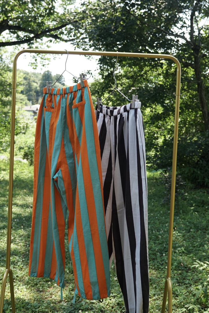 black × white stripe pants - 画像 (15)