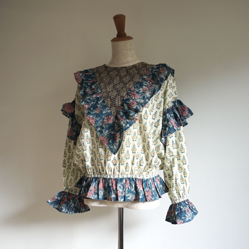 nioki ニウーキ　花柄 長袖 ワンピース 新品未使用タグ付き♡ニウーキ nioki ワンピース マキシ丈 総柄