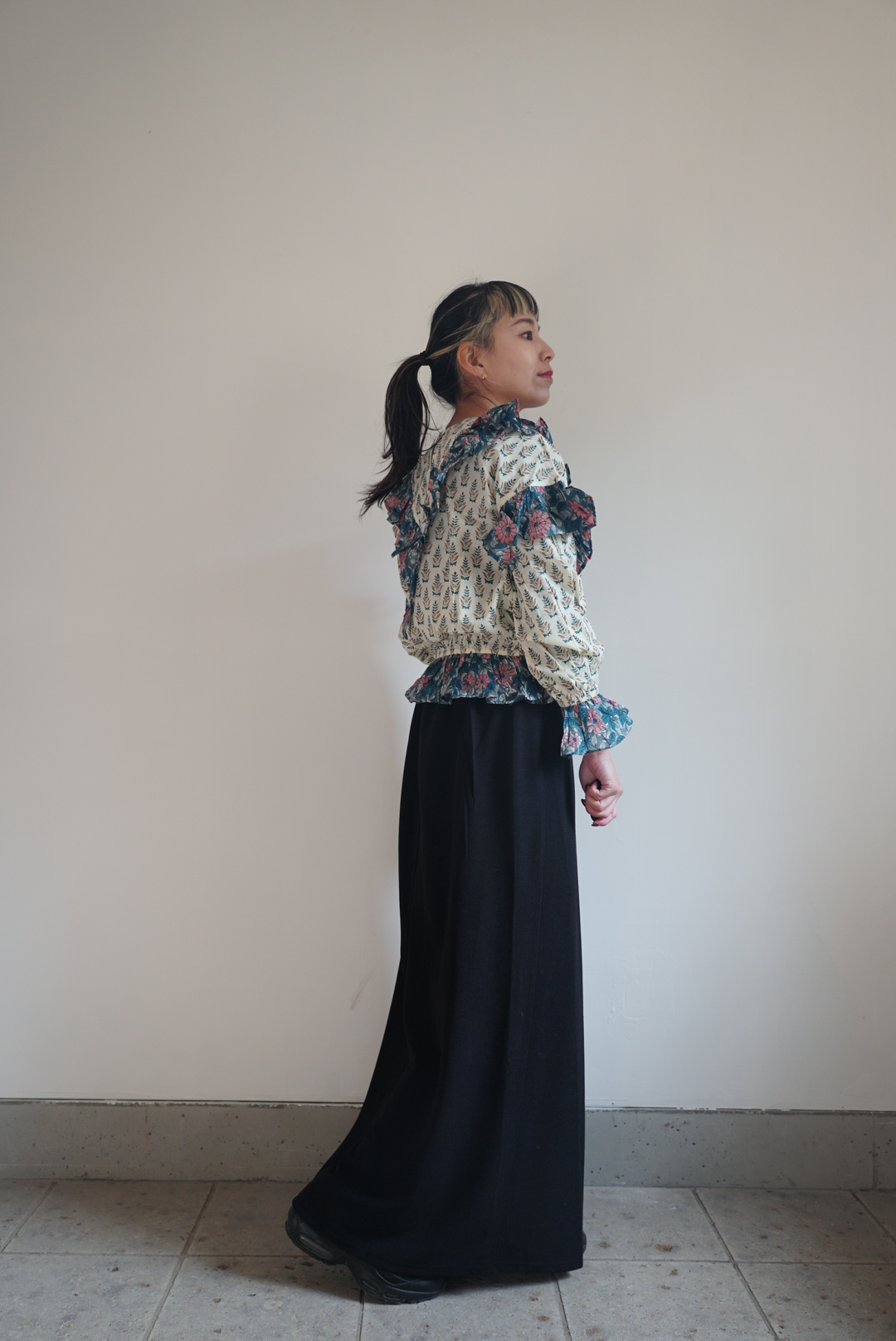lemon×blue kantha blouse - 画像 (4)