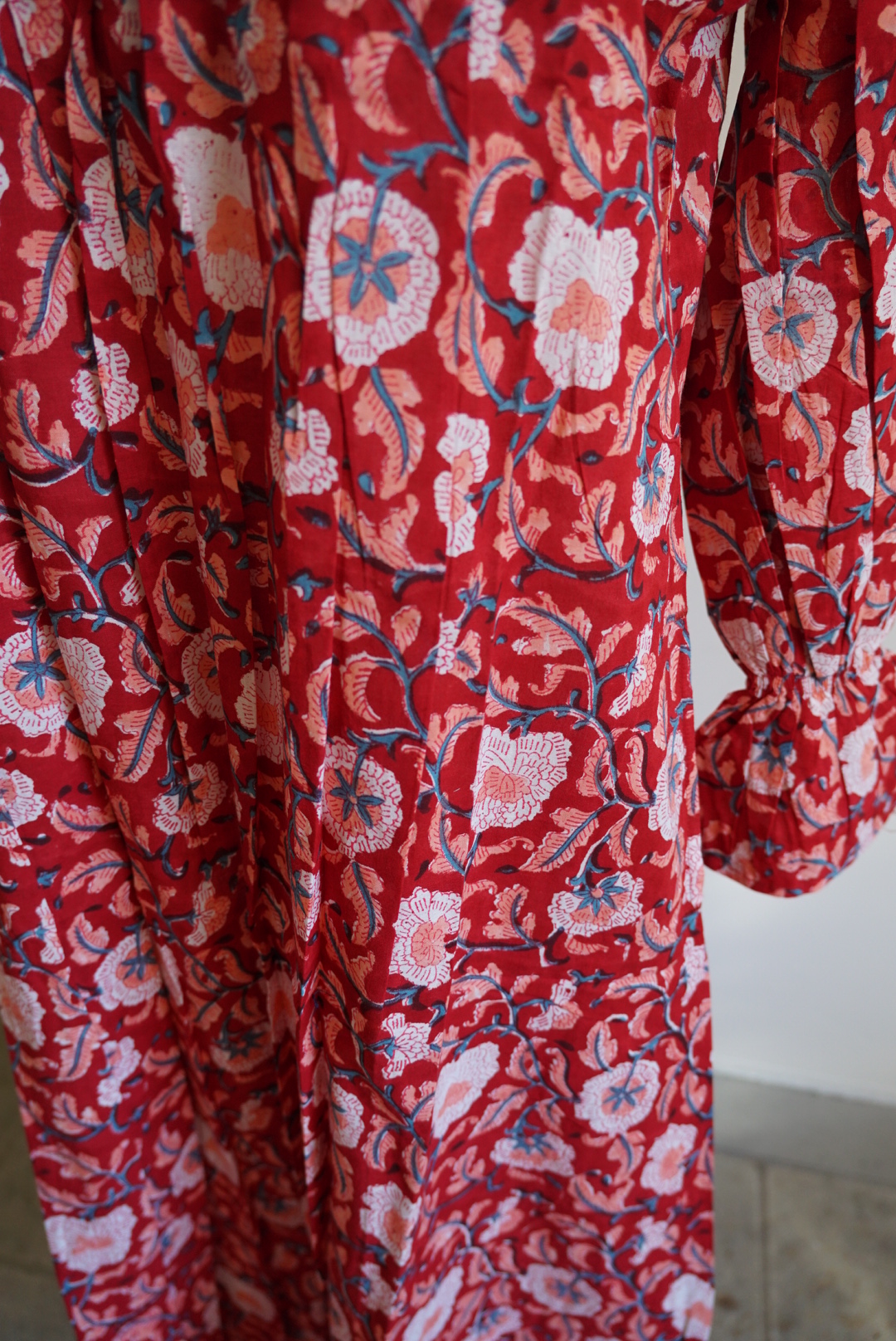 red × red kantha dress #2512003 - 画像 (11)