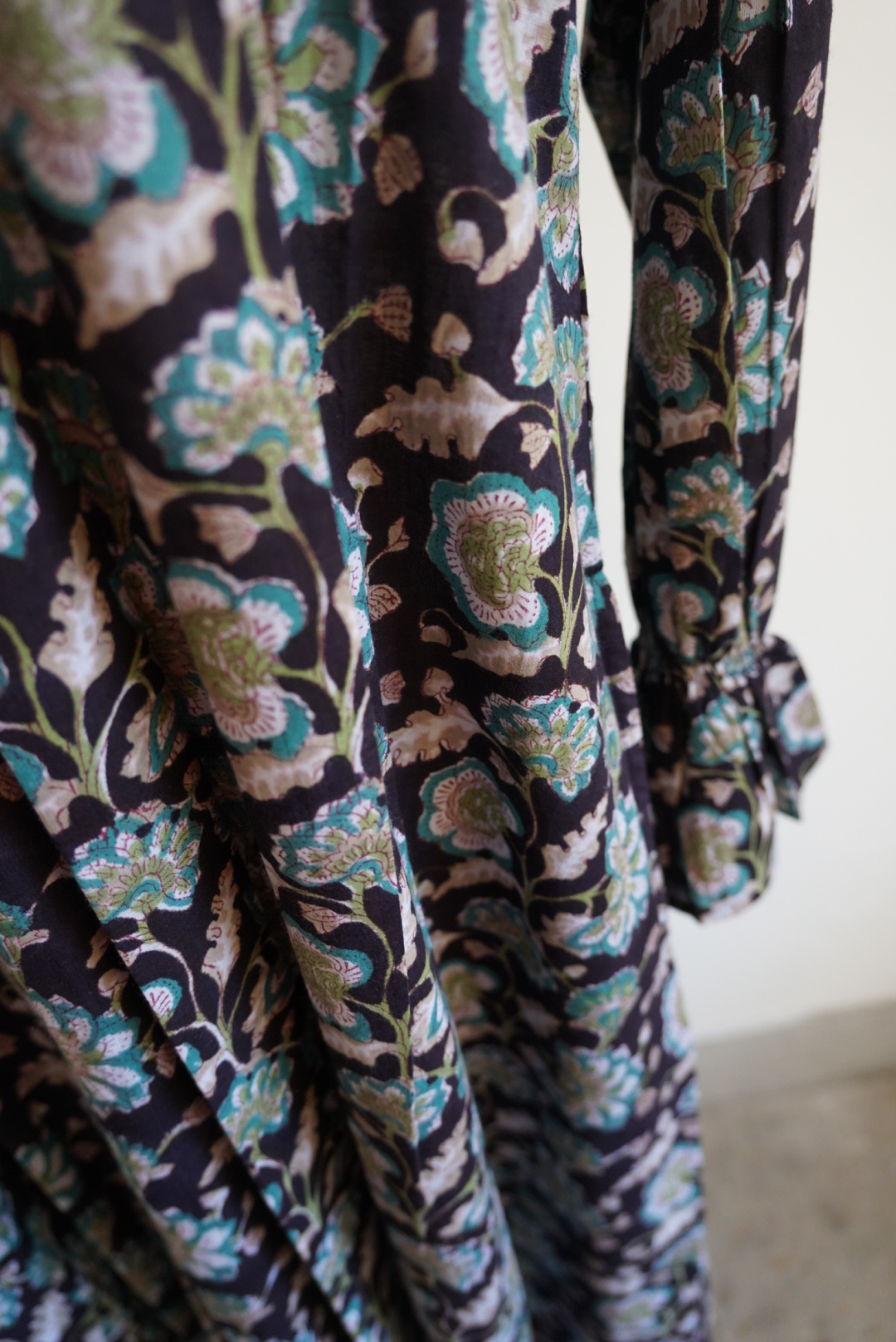 black blue kantha dress #2511002 - 画像 (10)