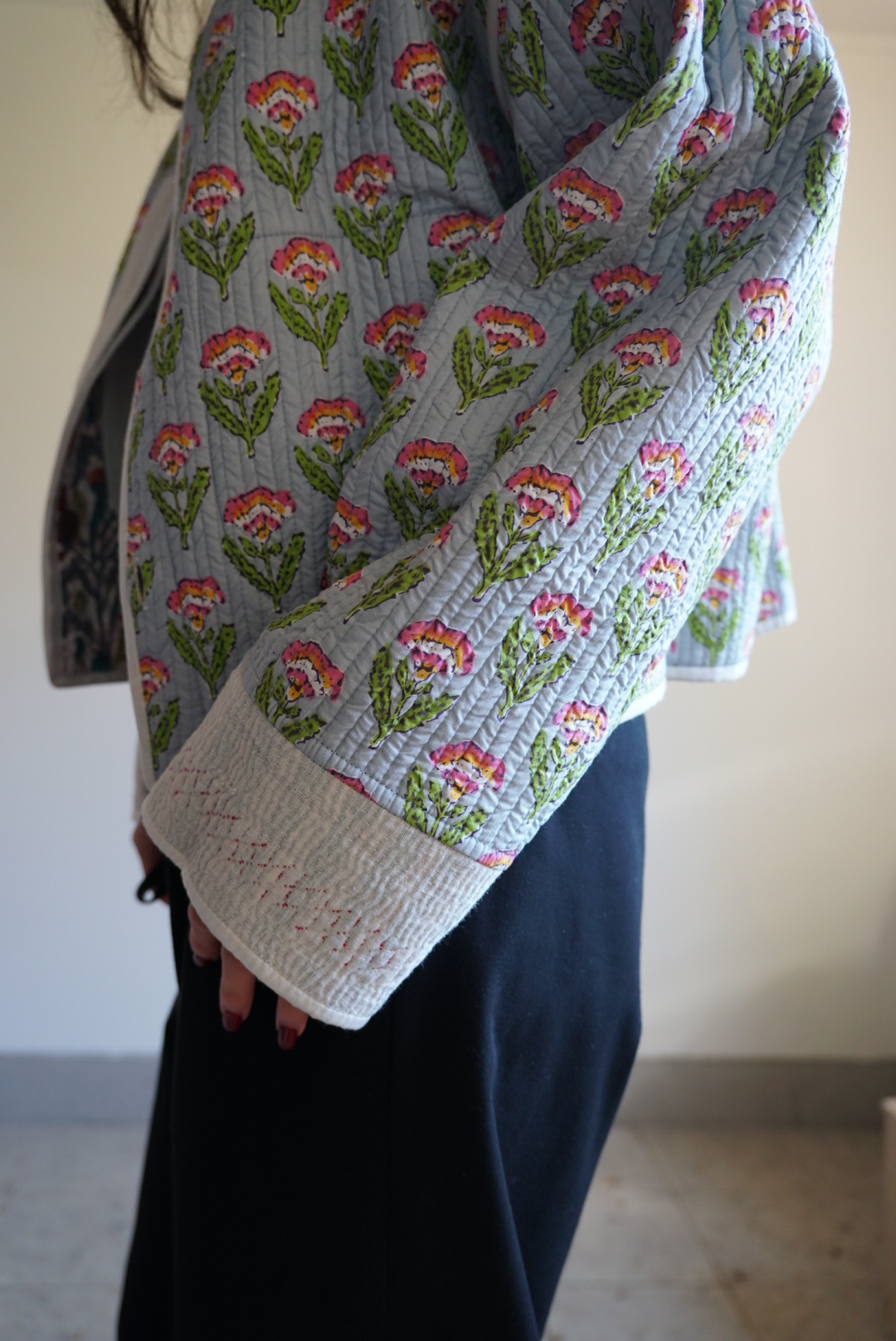 white kantha jacket - 画像 (10)