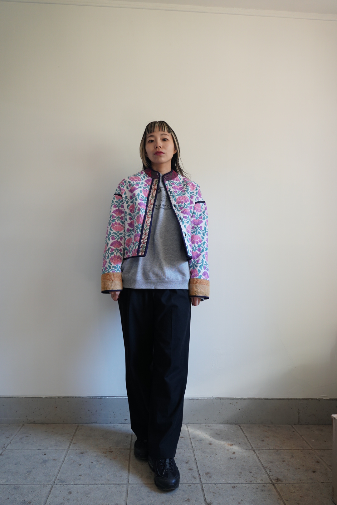 black kantha jacket - 画像 (3)