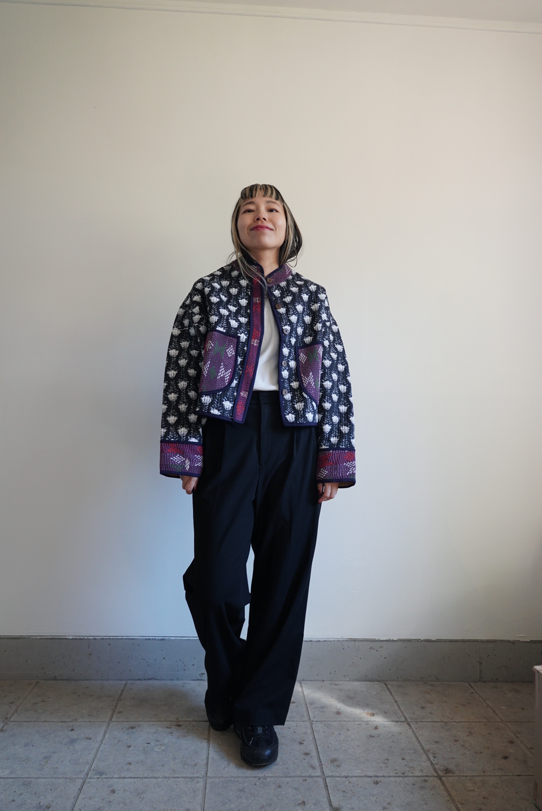 black kantha jacket - 画像 (13)