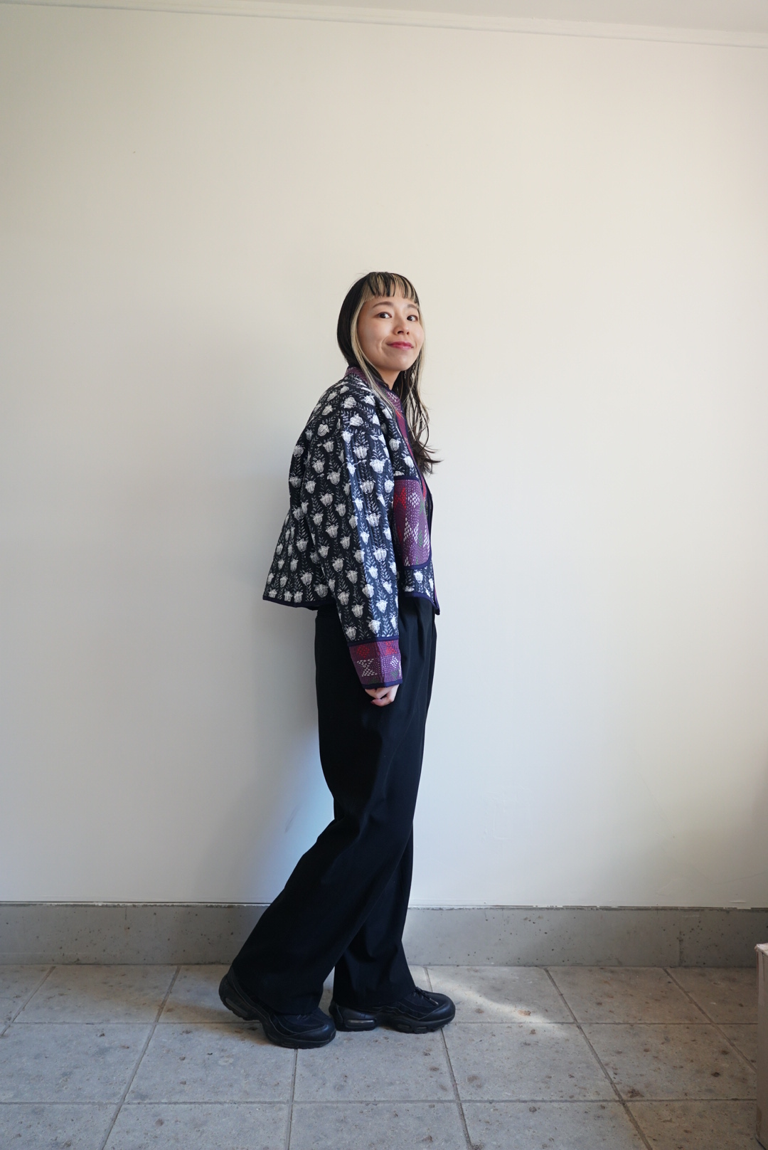 black kantha jacket - 画像 (12)