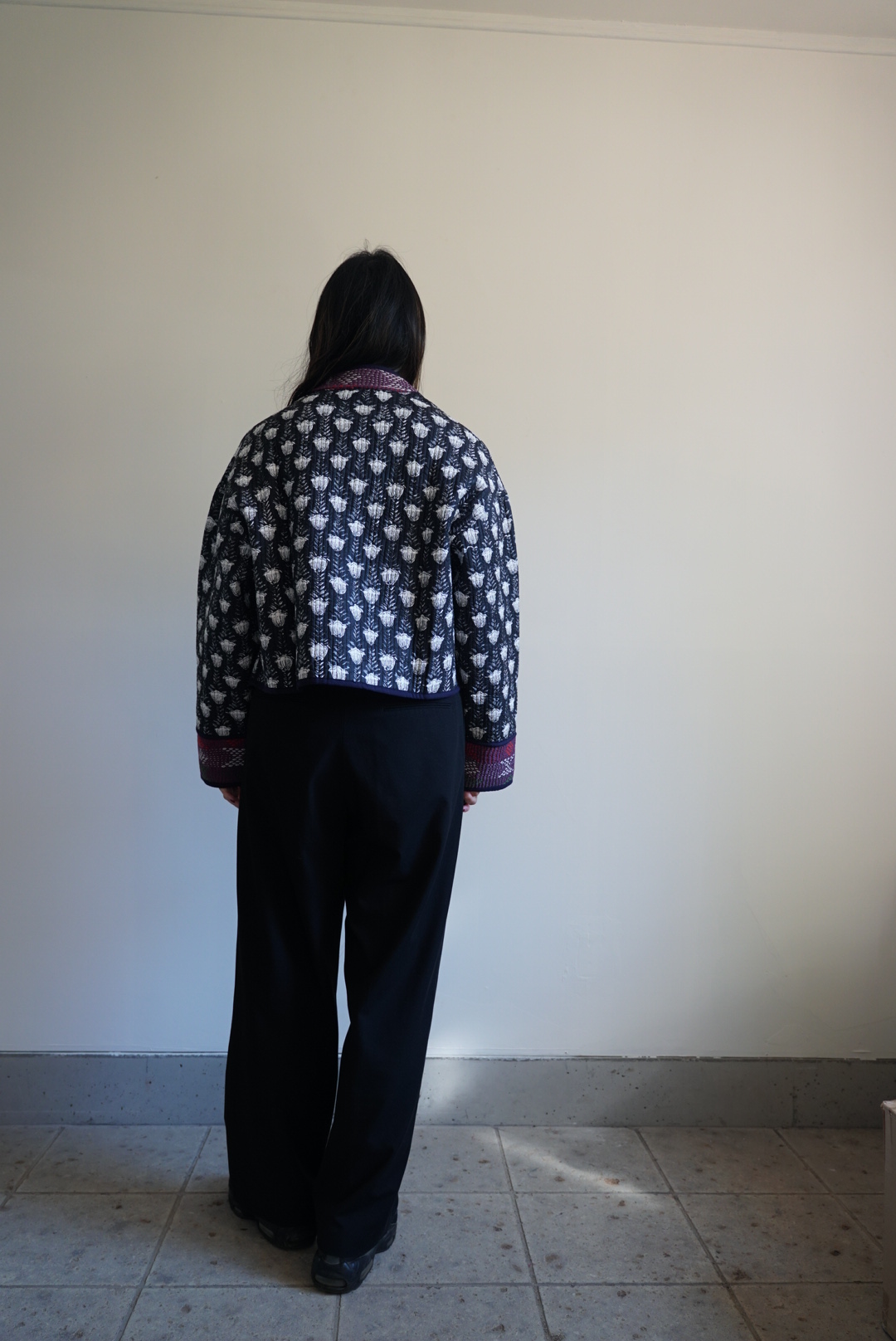 black kantha jacket - 画像 (10)
