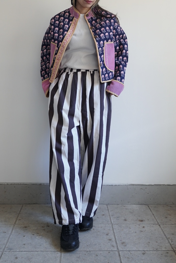 navy×pink kantha jacket - 画像 (5)