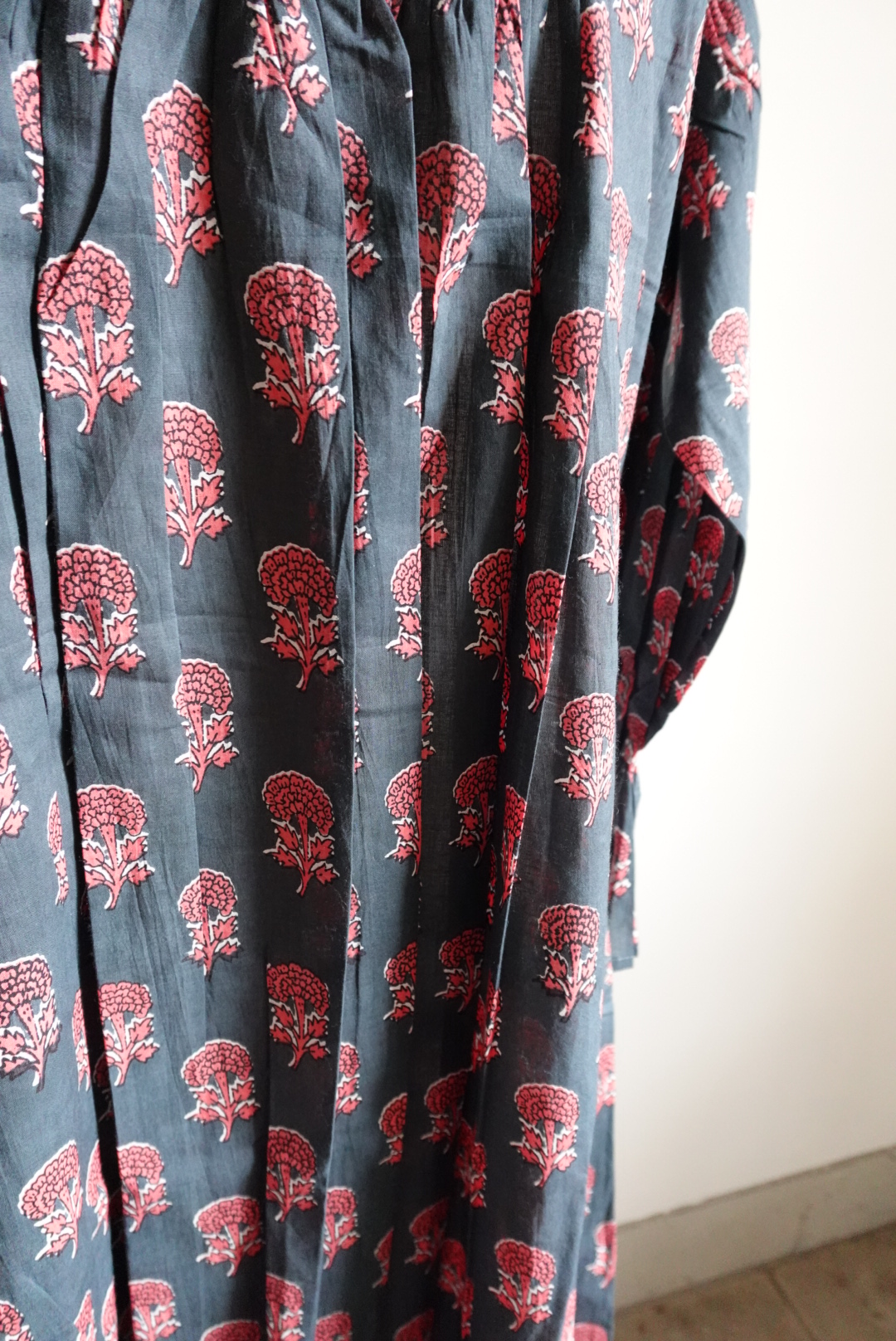 green pink Kantha dress #2601007 - 画像 (10)