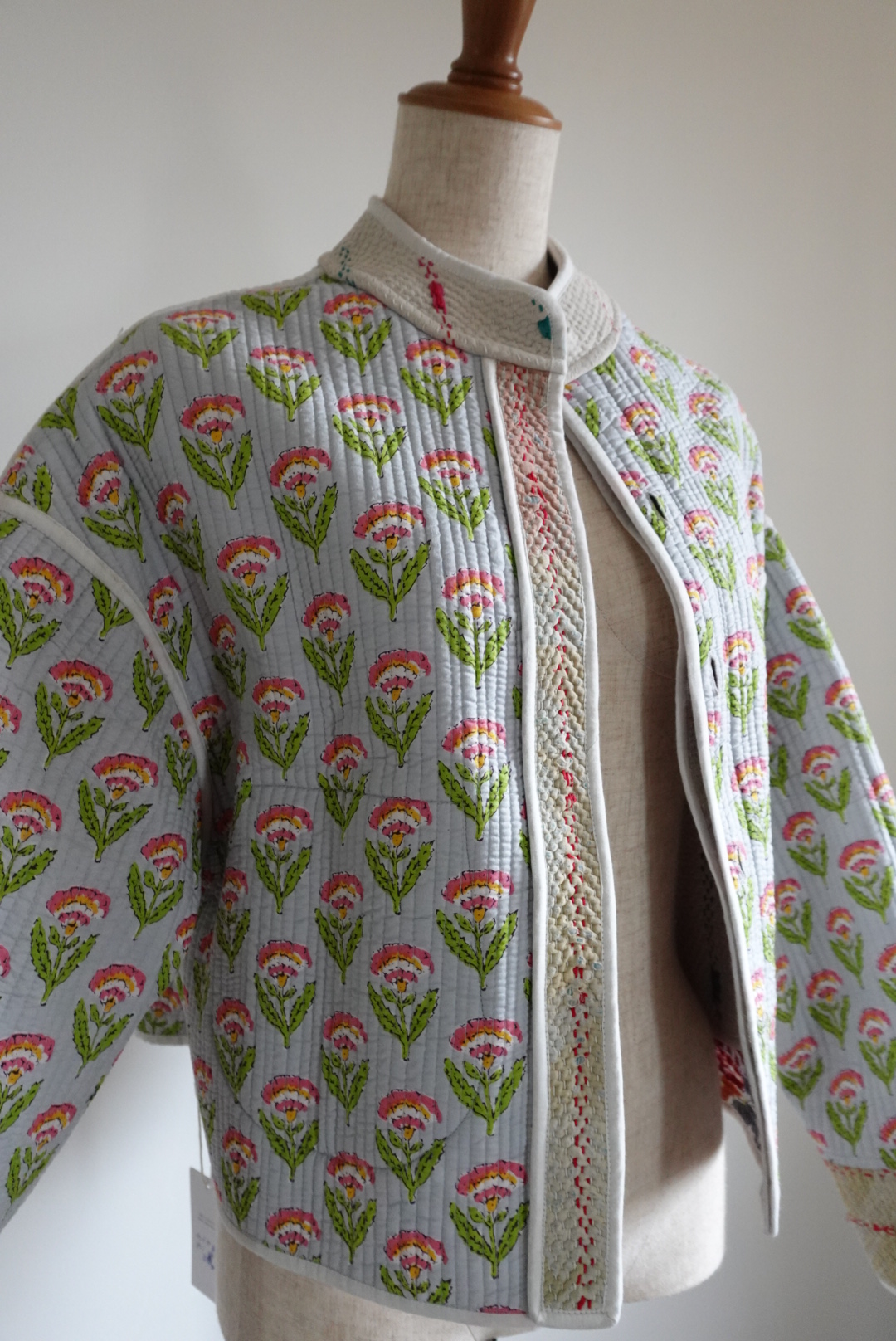 white kantha jacket - 画像 (15)