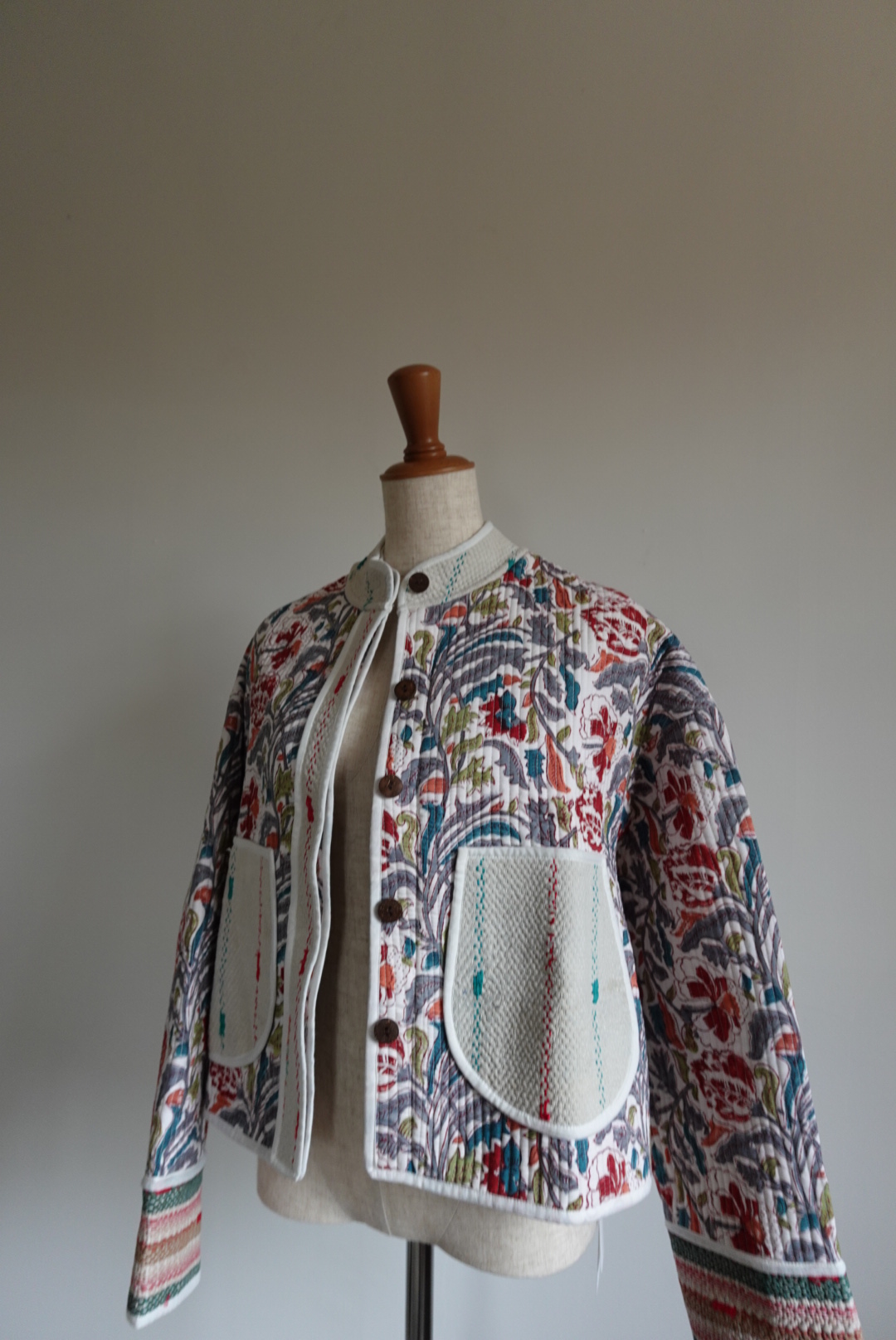 white kantha jacket - 画像 (14)