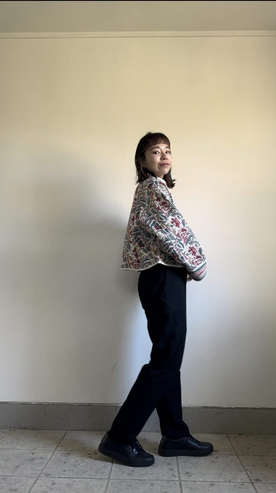 white kantha jacket - 画像 (3)