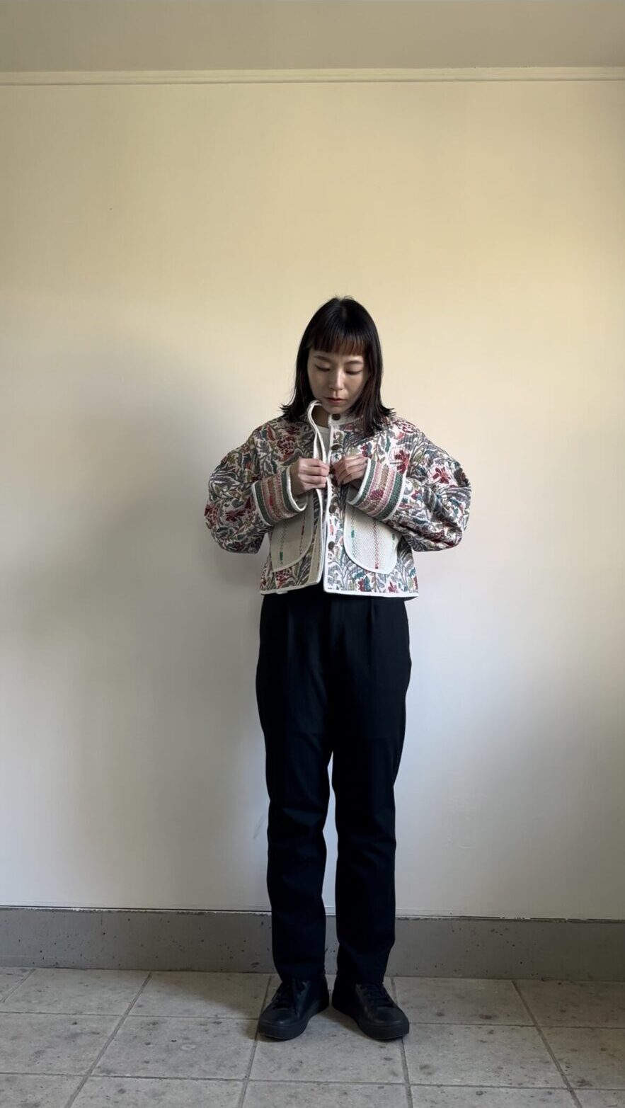 white kantha jacket - 画像 (5)