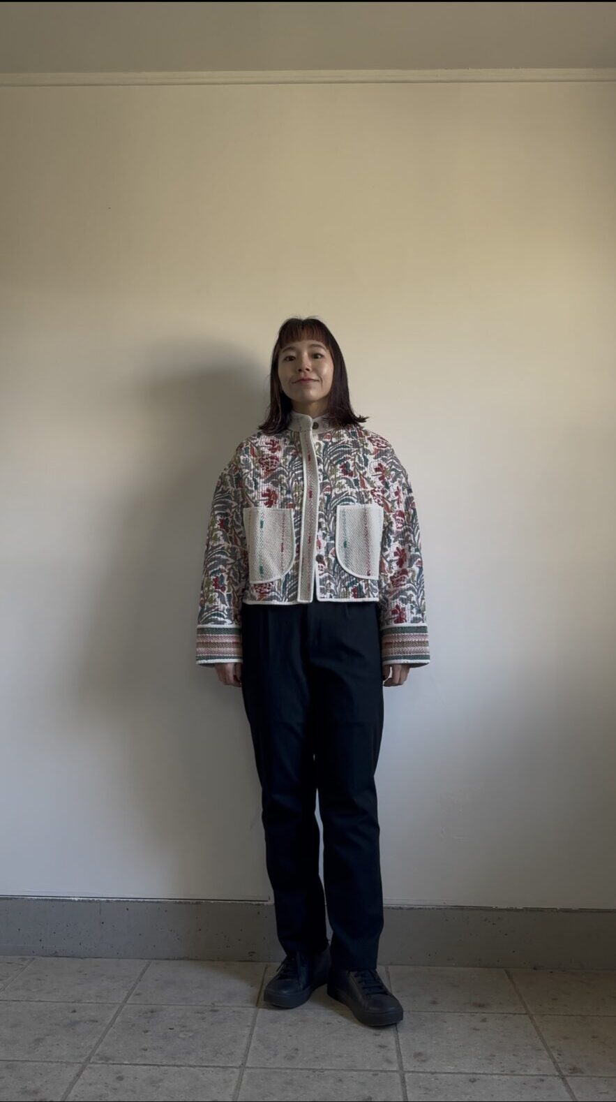 white kantha jacket - 画像 (6)