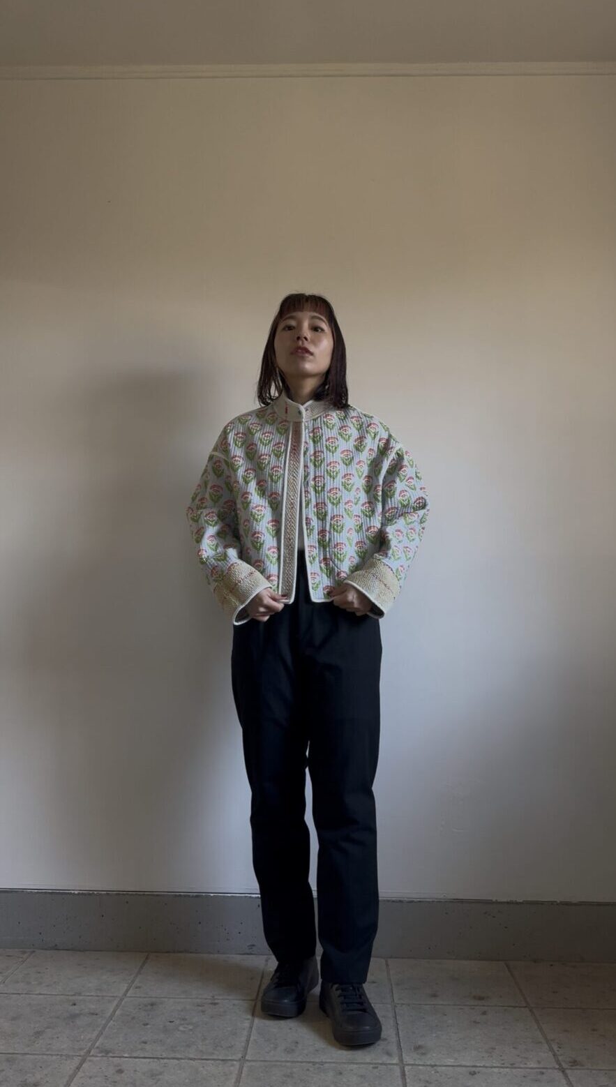 white kantha jacket - 画像 (8)