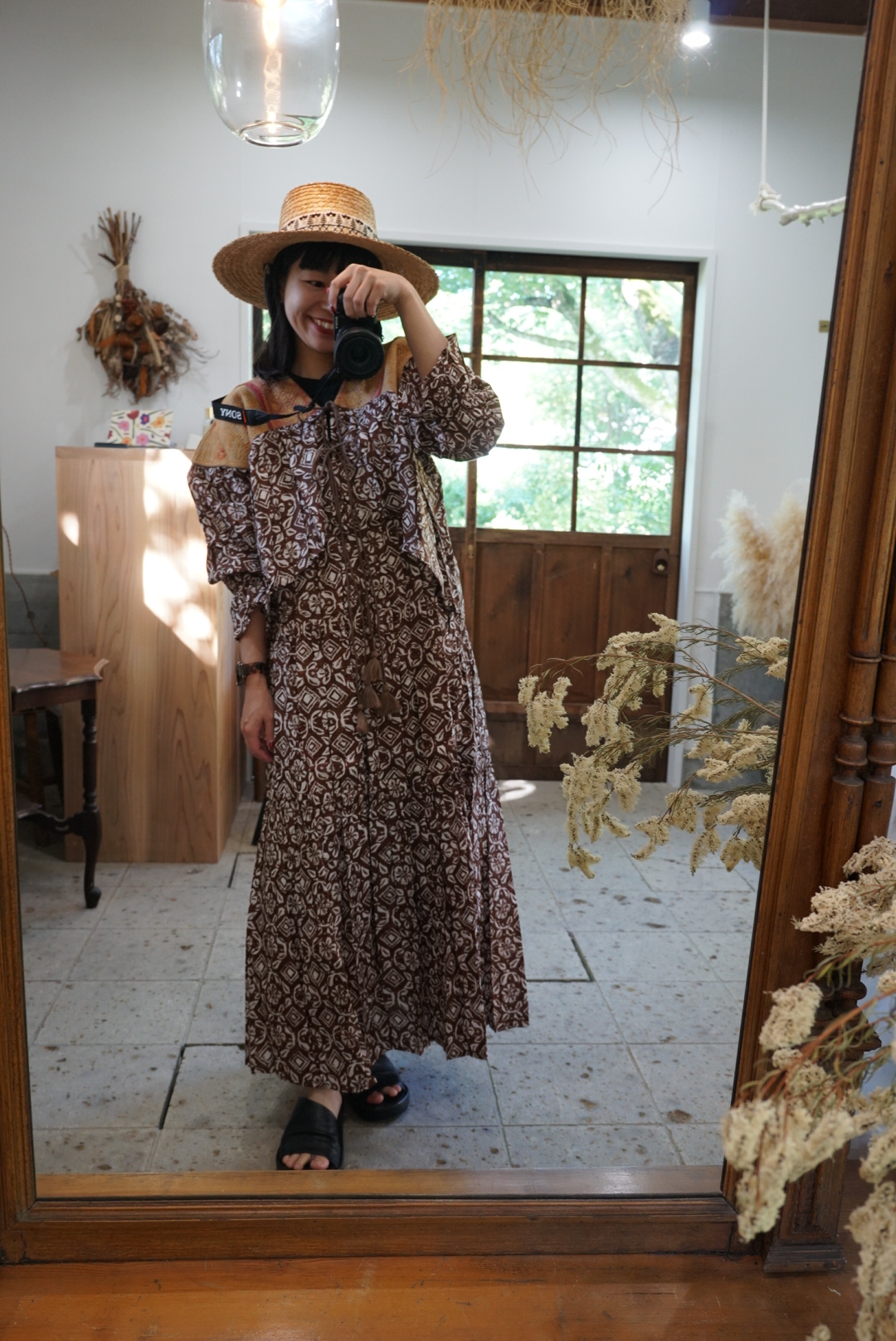 brown wataame kantha blouse - 画像 (7)